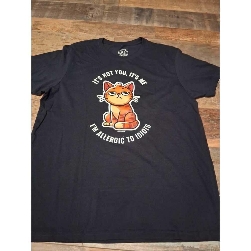 Men's Lemon Tee Friking XL T-Shirt, FUNNY CAT HUMOR Very Hard To Get In USA B21